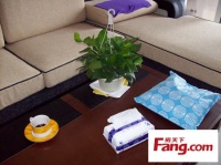 省钱装修的真实案例  网友4.5万装修现代74平两居