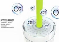 可释放负氧离子的LED台灯 健康新概念