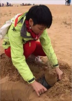 梭梭公益春种收官 联邦米尼环保公益在路上