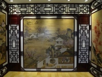 独一无二传统手工艺品 百年巧匠木绘拼花