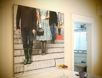 最美照片背景墙 简易方案“怀旧”走起