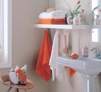 小户型卫浴空间设计 轻松搞定收纳难题