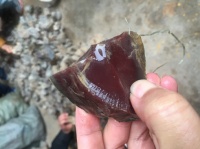 紫绿玛瑙——难得一见的极品美石！