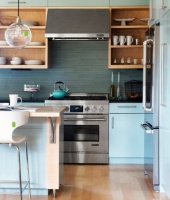 案例：食色橱柜 精选橱柜迥异的色彩方案