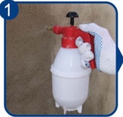 厨卫间防水材料之可以直接贴砖的吉仕涂100