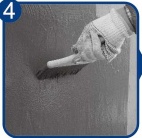 厨卫间防水材料之可以直接贴砖的吉仕涂100