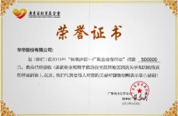 扶贫济困华帝在行动