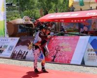 舞彩浅山登山文化节 “上演”中韩明星对抗赛