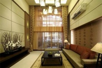 中式客厅吊灯效果图