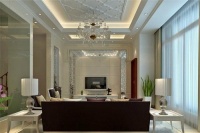 豪华别墅客厅装修效果图