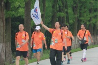 有爱立邦人牵手友爱宝钢侠一起为爱暴走