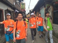 有爱立邦人牵手友爱宝钢侠一起为爱暴走