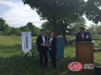 大自然 “我为蓝天种棵树”登陆美国华盛顿