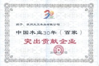 三项桂冠 大卫地板闪耀中国木业三十年庆典