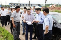 地区领导莅临保利管道浏阳生产基地参观考察