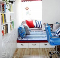 小地台有大作用 凹凸有致室内设计