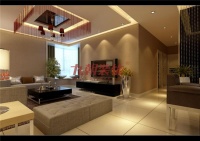 西安装修案例效果图：三居室现代简约舒适型