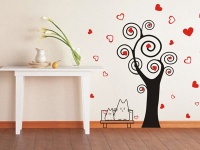 涂料墙贴随心换 墙面装修的之最