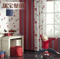 导购：三款儿童房壁纸 奇思妙想的童话世界