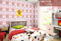 儿童房壁纸选购环保最重要 趣味也不能少