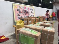 陕西十方装饰为留守儿童捐赠物资  助燃生活新希望