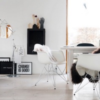 瑞典建筑师的黑白对比loft