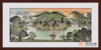 沙发背景墙挂画风水揭秘：背景墙风水学问