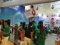 帅丰集成灶火爆北京家博会