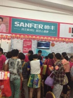 帅丰集成灶河南郑州砍价会68单再创佳绩