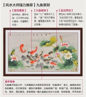 沙发背景墙装饰画 花鸟画营造不一样的家