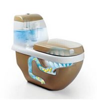 帝王洁具亚克力马桶 冲水就得这么仍性