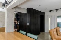 巴西海港居宅黑色工业混搭