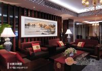 客厅山水画 易从山水画助您家宅事业两兴旺