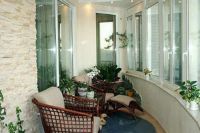 封闭式阳台装修效果图大全