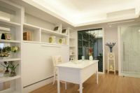 田园风格书房装修图片