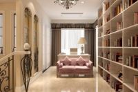 田园风格书房装修图片