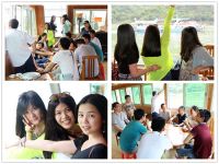 华兹卜涂料营销精英清远漂流增强团队凝聚力