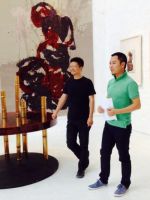 “柔软的鹅卵石”宋涛艺术地毯展开幕