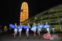 美女携海尔快闪郑州各大地标，你遇到了吗