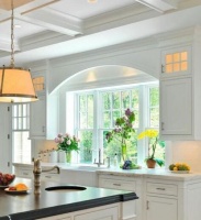案例：厨房也能文艺范儿 白色橱柜很美