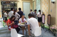 蒙太奇硅藻泥·手工壁纸品牌2015年中国上海国际硅藻泥展会精彩瞬间