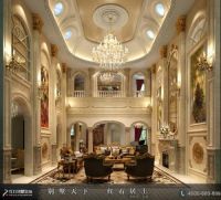中海九号公馆别墅装饰设计豪宅软装红石别墅装饰