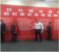 上海及第建筑装饰有限公司成功挂牌上交所