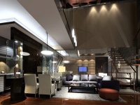 京津冀《中国好设计》设计大赛作品展示-loft一室两厅户型