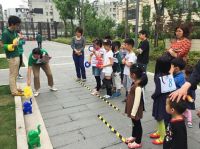 长城新艺体庆六一：丰物物业举办亲子运动会