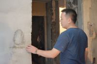 总经理带队“突袭”小谭来了施工现场