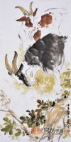 国画动物画作家居装饰画 艺术美和运势结合