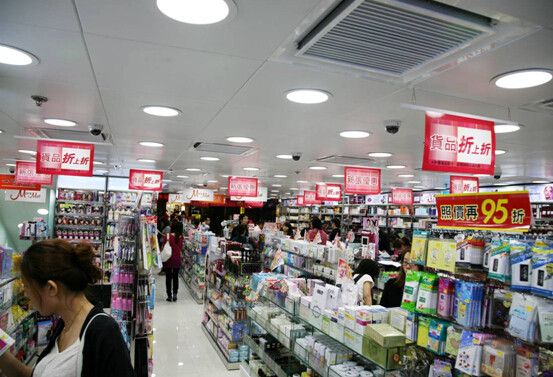 中国香港某超市照明