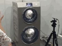 卡萨帝洗衣机：1枚硬币见证两个筒的极致平衡