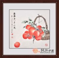 餐厅挂什么画好 花鸟画餐厅挂画之精选
